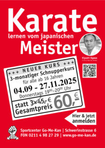Karate Schnupperkurs in Sportcenter Go-Me-Kan